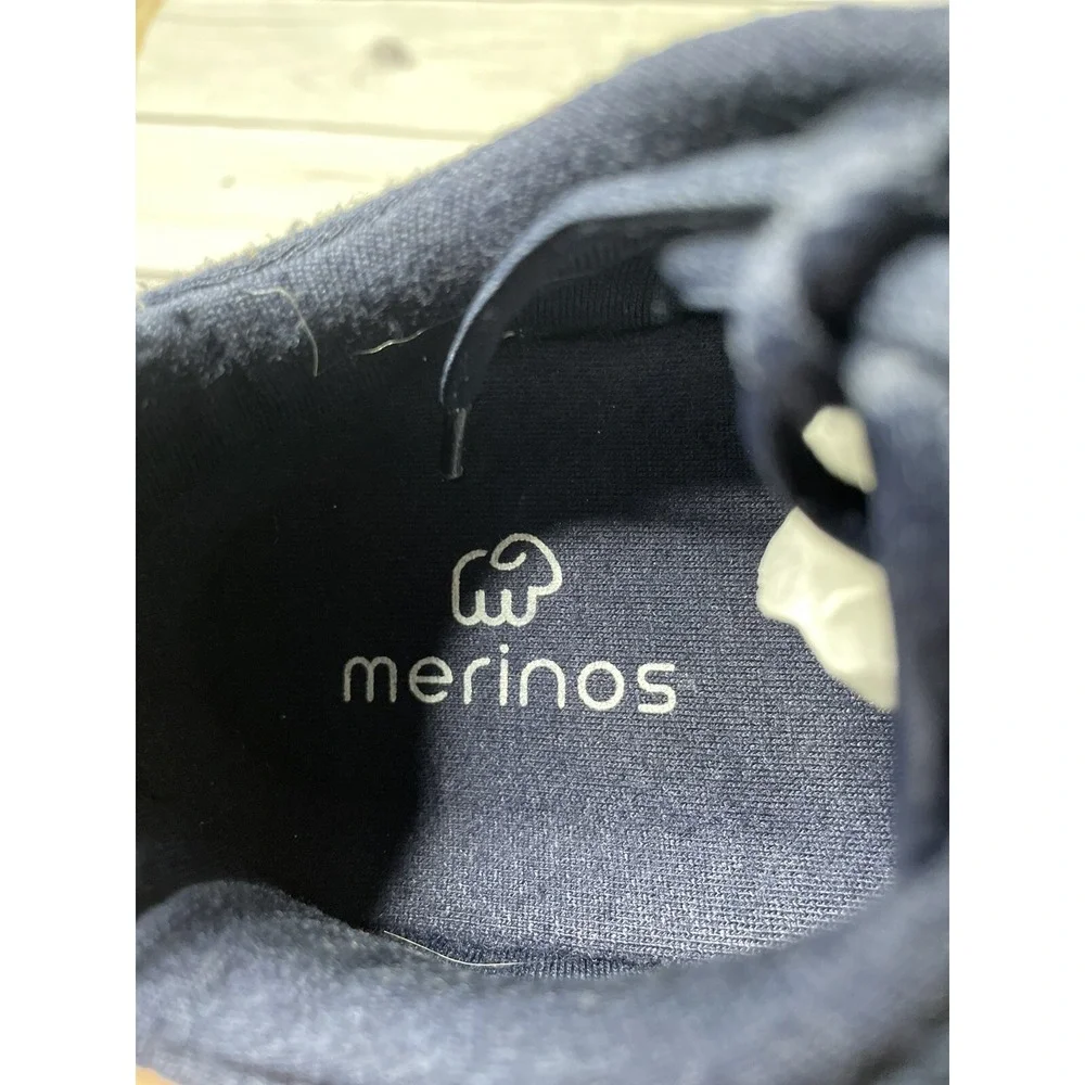 Merinos Mens Navy White Lace-Ups Size 13‎